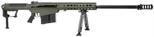 Picture of Barrett M107A1 50 BMG 10+1 29" Chrome-Lined Fluted Barrel, OD Green Cerakote Aluminum Receiver, OD Green Fixed Stock w/Thermal-Guard Cheek Piece & Sorbothane Recoil Pad, Optics Ready 14555