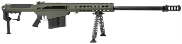 Picture of Barrett M107A1 50 BMG 10+1 29" Chrome-Lined Fluted Barrel, OD Green Cerakote Aluminum Receiver, OD Green Fixed Stock w/Thermal-Guard Cheek Piece & Sorbothane Recoil Pad, Optics Ready 14555