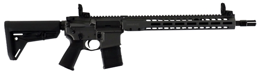 Picture of Barrett REC7 DI Carbine 5.56x45mm NATO 16" 30+1 Tungsten Gray Cerakote Black 6 Position Stock Black Polymer Grip 17121