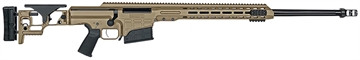 Picture of Barrett MRAD, Bolt Action Rifle, 300 PRC, 26" Barrel, 2 Port Muzzle Brake, Cerakote Finish, Flat Dark Earth, Adjustable Folding Stock, Magpul MOE Grip, 10 Rounds, 1 Magazine, Includes Hard Case 18500