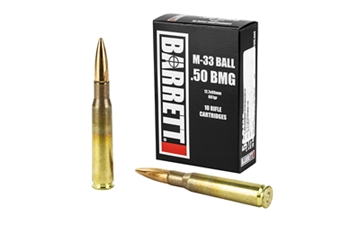 Picture of Barrett Ammo, 50BMG, 661Gr, Full Metal Jacket, 10 Rounds per Box, 2,750fps 14670