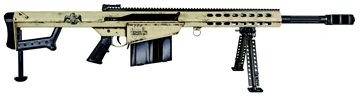 Picture of Barrett 82A1 America 250th Anniversary Rifle Package 50 BMG 10rd Magazine 20'' Fluted Barrel Tomahawk Coin and Case 20152
