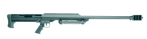 Picture of Barrett 99, Bolt Action Rifle, Single Shot, 50 BMG, 32" Heavy Barrel, 3 Port Muzzle Brake, Cerakote Finish, Black, Match Trigger, Bipod 13307
