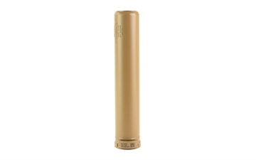 Picture of Barrett AML338 Suppressor, 338 Lapua, 10.3", 1.6 lbs, High Temp C Series, Coyote Brown 17434-KIT