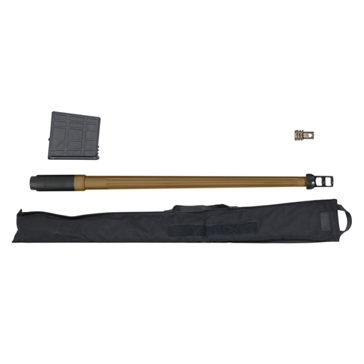 Picture of Barrett MK22 Barrel Conversion Kit .338 Norma Mag Fluted Barrel 27" Coyote Brown 19537