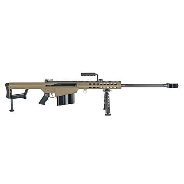Picture of Barrett Model 82A1 Compliant  Rifle .416 Barrett 10rd Magazine(1) 29" Fluted Barrel w/Bipod FDE Finish 17463