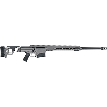 Picture of Barrett MRAD, Bolt Action Rifle, 308 Winchester, 17" Barrel, 2 Port Muzzle Brake, Cerakote Finish, Gray, Adjustable Folding Stock, Magpul MOE Grip, 10 Rounds, 1 Magazine, Includes Hard Case 18495