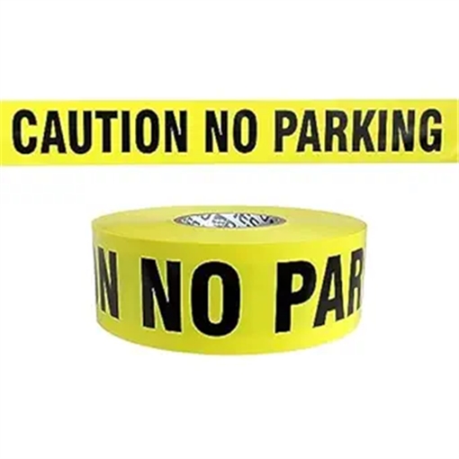 Picture of Kroll International LLC Barricade Tape YLW No Parking KB-NOPARK