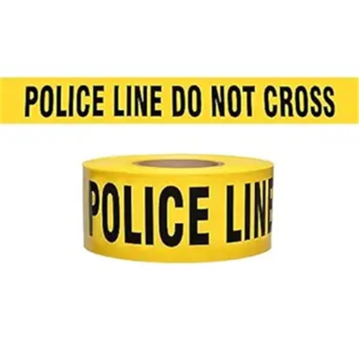 Picture of Kroll International LLC Barricade Tape YLW Police KB-POLICE