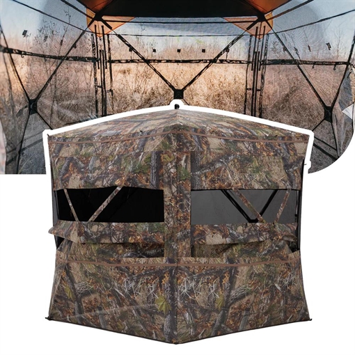 Picture of Barronett Blinds Insight 350 Ground Blind Fence Line Camo NS350FT