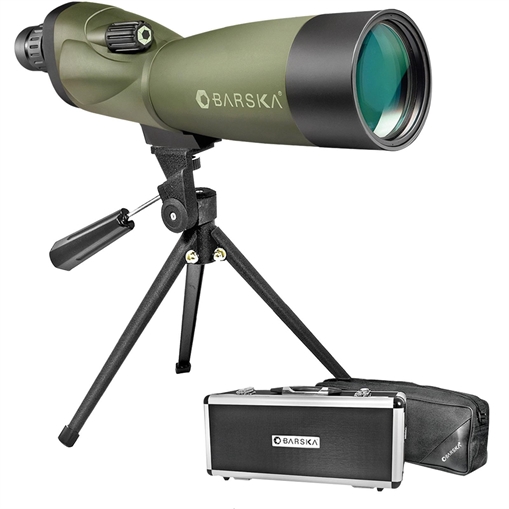 Picture of Barska Blackhawk WP Spotting Scope Tripod Soft & Hard Case - 20-60x60mm Matte AD10350