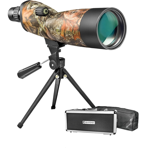 Picture of Barska Blackhawk WP Spotting Scope Tripod Soft & Hard Case - 20-60x60mm Mossy Oak Breakup Camo AD10976
