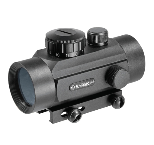 Picture of BARSKA OPTICS 1X30 RED DOT 5 MOA BLK AC11020