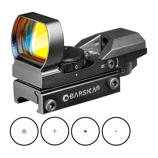 Picture of Barska Tactical Multi-Reticle Electro Sight with Multi-Rail Mount AC10632
