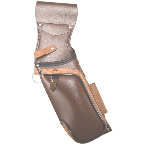 Picture of Bateman Superwear Custom Target Hip Quiver Brown 1 Slot RH SW701-BN-RH
