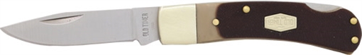 Picture of OLD TIMER KNIFE BEAR HEAD 1-BLADE LOCKBACK 2.2" S/S DEL 1180008