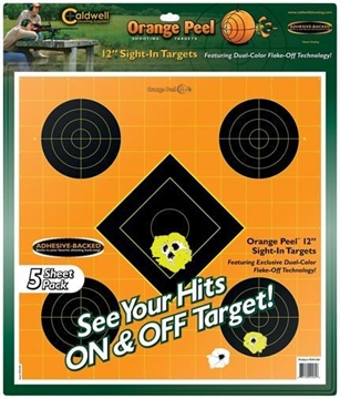 Picture of Battenfeld Technologies Caldwell Orange Peel Targets Sight-In Target - 12" 5/Pack 244561 661120445616