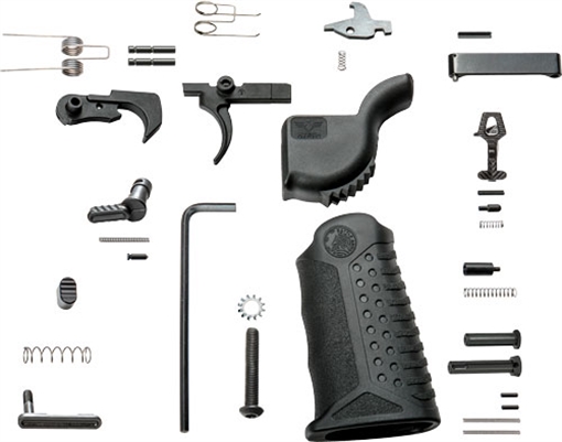 Picture of Battle Arms Development Inc. AR-15 INVESTMENT CAST COMPLETE ENHANCED LOWER PARTS KIT BAD-LPK-PKX