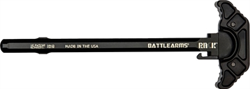 Picture of Battle Arms Development Rack15 MOD C Charging Handle AR-15 Black Ambidextrous Hand BAD-RACK-15-C