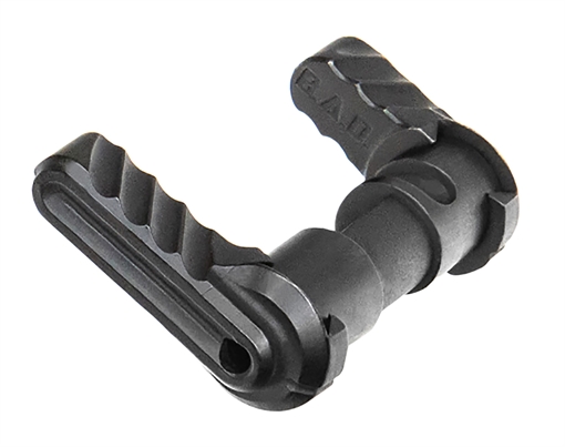 Picture of Battle Arms Development Bad-Ass-Pro Reversible Safety Selector Black Phosphate Steel, Ambidextrous, 90/60 degree for S&W M&P15-22 BADASSPRO