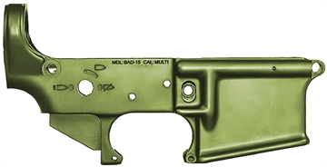 Picture of Battle Arms Development Workhorse Lower Receiver OD Green Anodized for AR15/M16/M4 WH556-LR-ODG