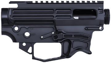 Picture of Battle Arms Development Xiphos Lower Receiver 9mm Aluminum Black Anodized for Glock XIPHOS-SET
