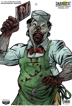 Picture of BIRCHWOOD CASEY DARKOTIC BUTCHER SPLATTER TARGET 100 PACK 35654