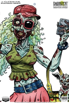 Picture of BIRCHWOOD CASEY DARKOTIC SHOP A HOLIC SPLATTER TARGET 100 PACK 35664