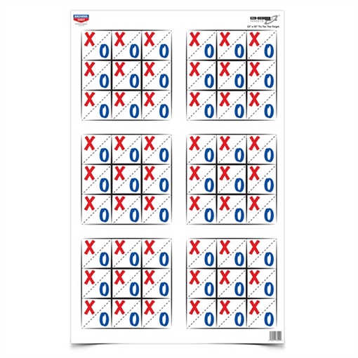 Picture of BIRCHWOOD CASEY EZ SCR TIC TAC TOE100 37049