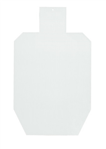 Picture of B/C TARGET SHARPSHOOTER IPSC WHITE/BROWN CORRUGATED PLASTIC 100/PK 38480