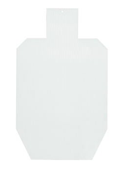 Picture of B/C TARGET SHARPSHOOTER IPSC WHITE/BROWN CORRUGATED PLASTIC 100/PK 38480