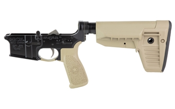 Picture of BCM CMPLT LWR W/SOPMOD 1 CM FDE BLEM BCMLRG-STK-MOD-1-SPMD-FDE-COSMO 812526024442