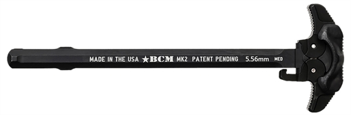 Picture of BCM Ambidextrous MK2 Charging Handle Compatible w/ Mil-Spec AR-15 Black 7075 T-6 Aluminum GFHMK2MEDAMBI