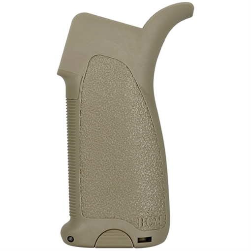 Picture of BCM BCMGunfighter Grip Mod 1 Made of Flat Dark Earth Polymer With Storage Compartment for AR-Platform GFGMOD1FDE