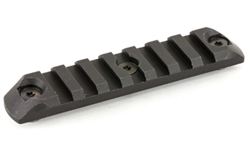 Picture of Bravo Company Keymod Rail, Aluminum, Fits AR Rifles, 4" Picatinny Rail, Fits KeyMod, Black BCM-KMR-1913-A4
