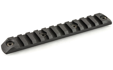 Picture of Bravo Company Keymod Rail, Aluminum, Fits AR Rifles, 5.5" Picatinny Rail, Fits KeyMod, Black BCM-KMR-1913-A5