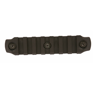 Picture of Bravo Company 4" Keymod Rail, Nylon, Fits AR Rifles, Picatinny, Black Color BCM-KMR-1913-N4-BLK