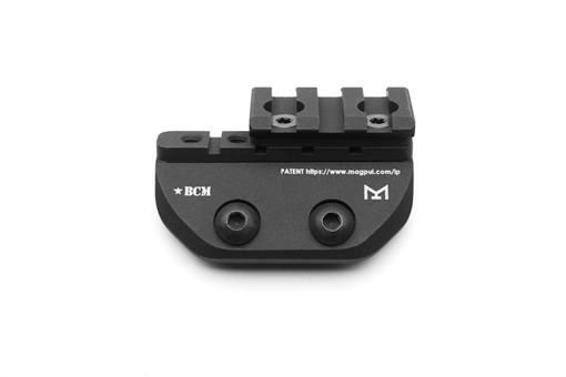Picture of Bravo Company BCMGUNFIGHTER, Offset Light Mount, MLOK Compatible, Picatinny Rail for SureFire Scout Light, Black BCM-1913LM-MCMR 1913LMMCMR