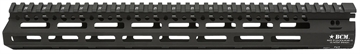 Picture of BCM BCMGunfighter MCMR 15" M-LOK, Free-Floating Style Made of Aluminum with Black Anodized Finish for AR-Platform MCMR15556BLK