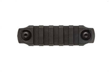 Picture of Bravo Company USA 3 inch Picatinny Rail Section, Nylon (M-LOK Compatible) BCM-MCMR-1913-N3-BLK MCMR1913N3BL