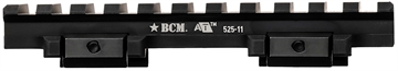 Picture of Bravo Company A/T 525-11 Optic Riser, Fits Picatinny, 4.5" Long, 0.525" Height, Anodized Finish, Black BCM-OR-AT-525-11 ORAT52511