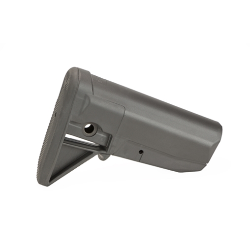Picture of Bravo Company BCMGUNFIGHTER Mod 0 Adjustable Stock, Fits Mil Spec Buffer Tube, Black BCM-GFS-MOD-0-BLK GFSMOD0BLK