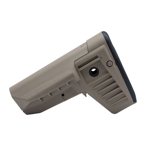 Picture of Bravo Company BCMGUNFIGHTER Mod 1 Stock, SOPMOD (Widebody), Storage Compartment, Flat Dark Earth BCM-GFS-MOD1-SPMD-FDE