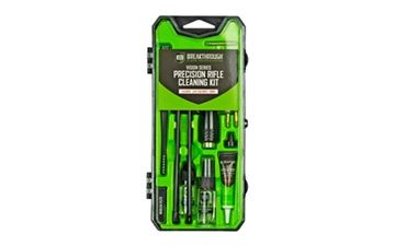 Picture of Breakthrough Clean Technologies Vision Series, Cleaning Kit, For .243 Cal/6MM, Includes Cleaning Rod Sections, Hard Bristle Nylon Brushes, Jags, Patch Holders, Cotton Patches, Durable Aluminum Handle And Mini Bottles of Breakthrough Military-Grade Solvent And Battle Born High-Purity Oil BT-CCC-243R