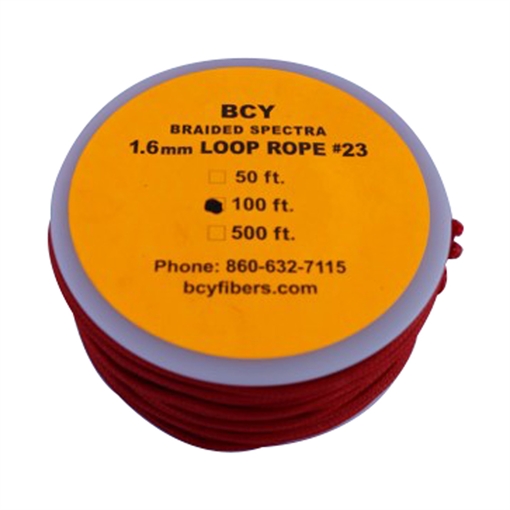 Picture of BCY 23 D-Loop Material Red 100 ft. 035718101008