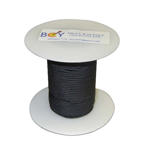 Picture of BCY BCY 24 D-Loop Material Black 100 ft. LOOP ROPE BLACK