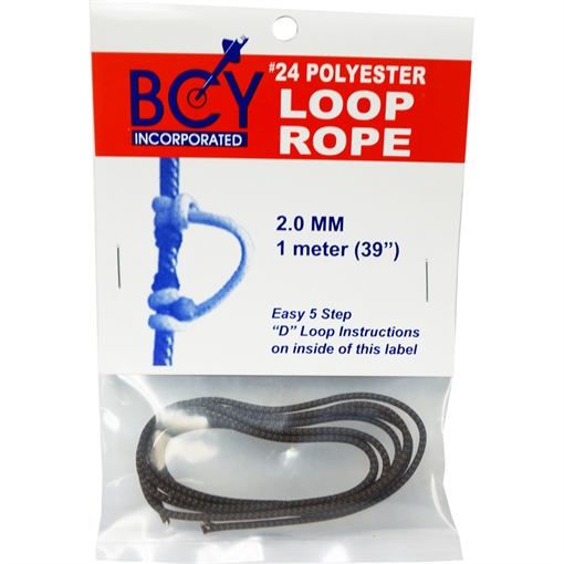 Picture of BCY 24 D-Loop Material Brown/Black 1m 035718068363