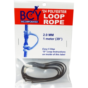 Picture of BCY 24 D-Loop Material Brown/Black 1m 035718068363