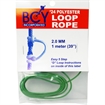 Picture of BCY 24 D-Loop Material Flo Green/Black 1m 035718068240