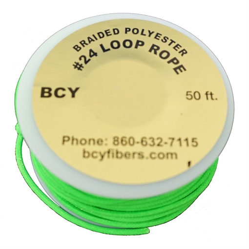 Picture of BCY 24 D-Loop Material Neon Green 50 ft. 035718001162